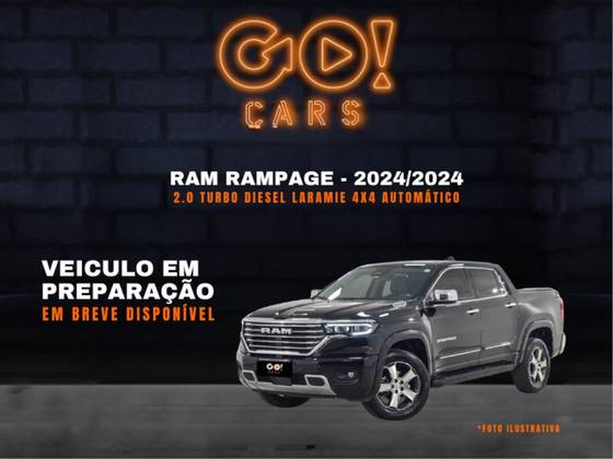 RAM RAMPAGE 2.0 TURBO DIESEL LARAMIE 4X4 AUTOMÁTICO